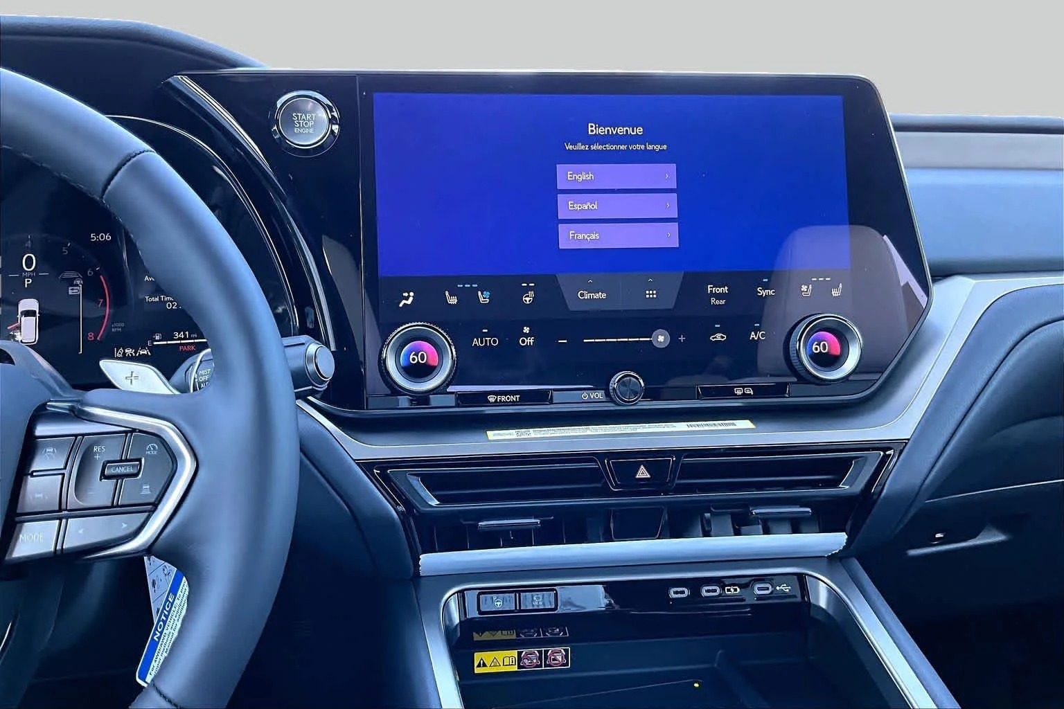 New 2026 Cloudburst Gray Lexus PREMIUM AWD image 6