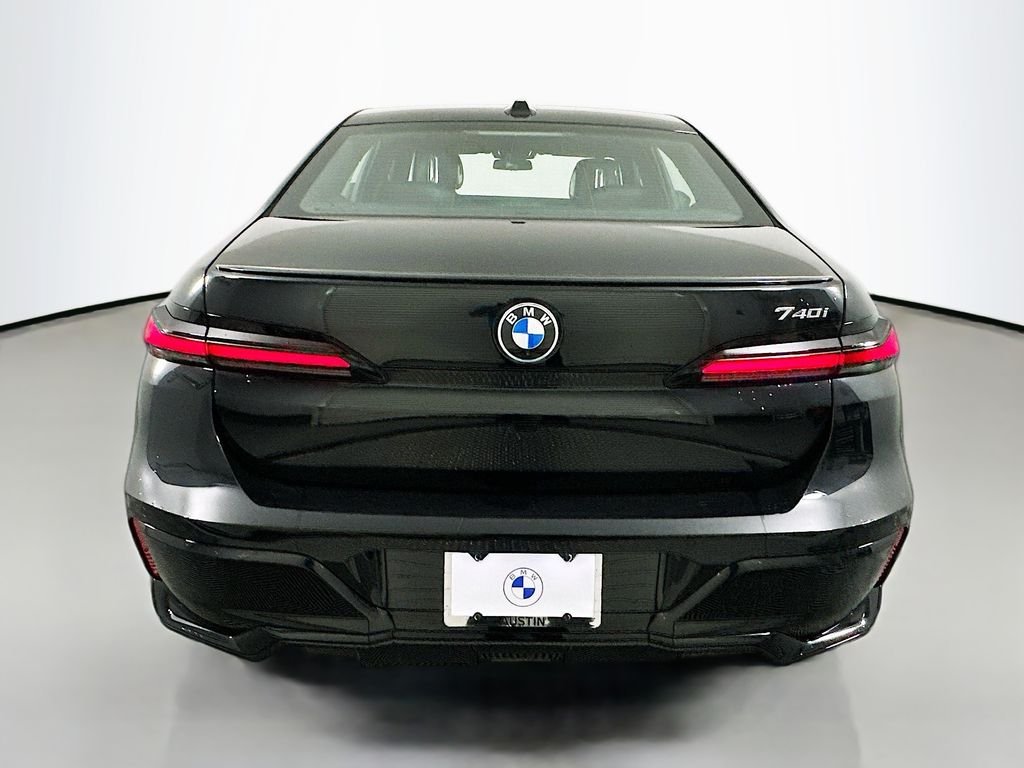 New 2026 Black Sapphire Metallic BMW 740i image 6