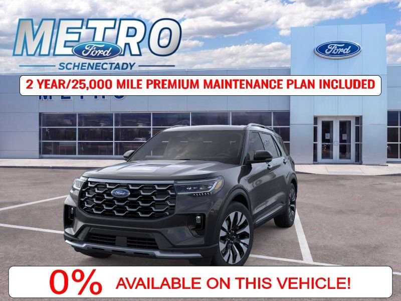 New 2026 Agate Black Metallic Ford Platinum image 3