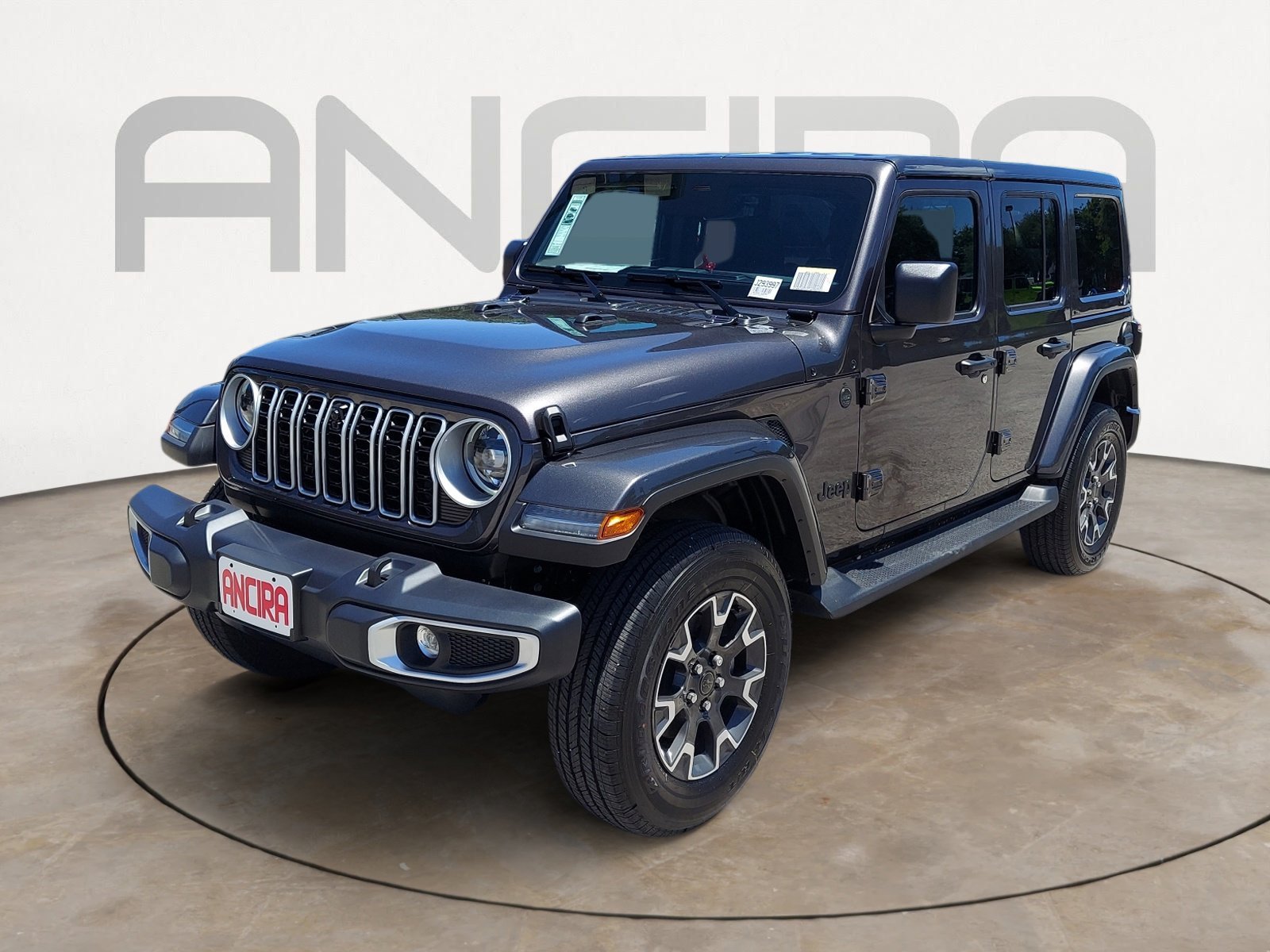 New 2026 Granite Crystal Metallic Clearcoat Jeep Sahara image 6