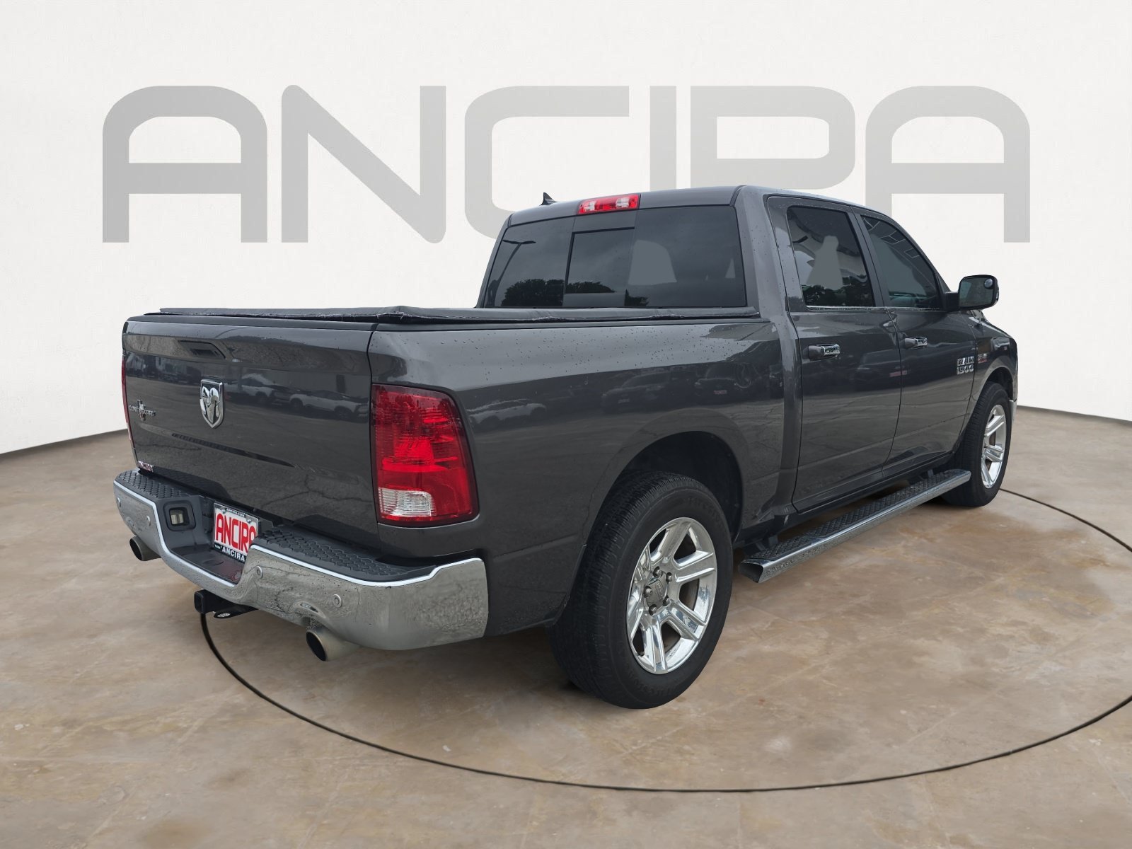 Used 2017 Granite Crystal Metallic Clearcoat Ram Lone Star Silver image 10