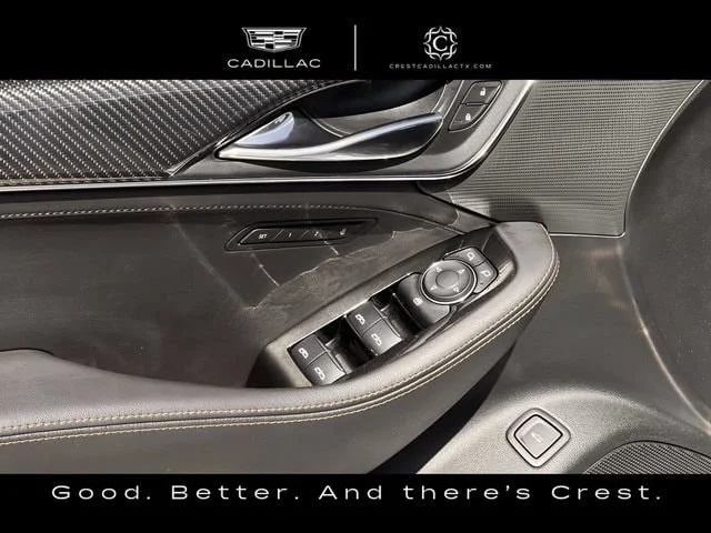 Used 2025 Crystal White Tricoat CADILLAC Sport image 25