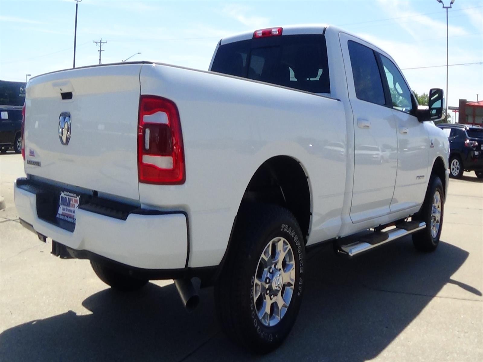 Certified Used 2024 Bright White Clear Coat (pw7) RAM Laramie image 6