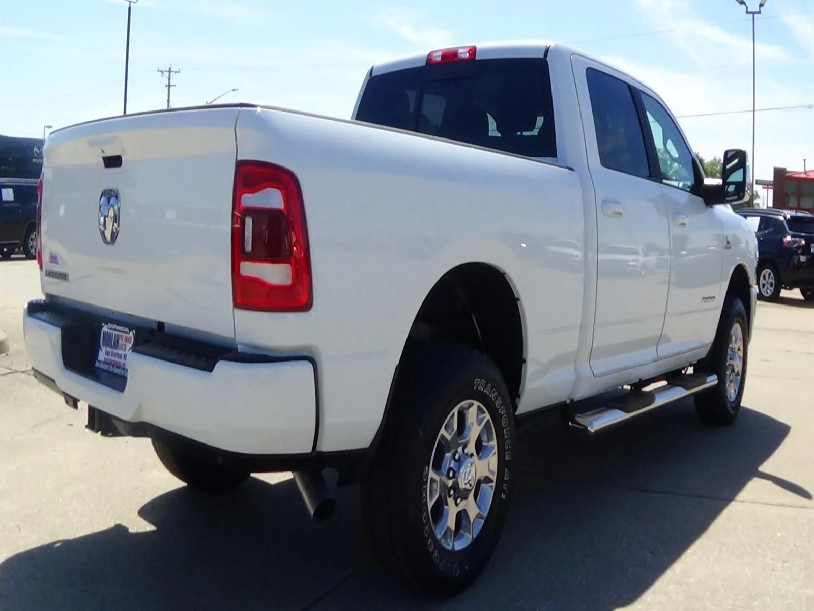 Certified Used 2024 Bright White Clear Coat (pw7) RAM Laramie image 6