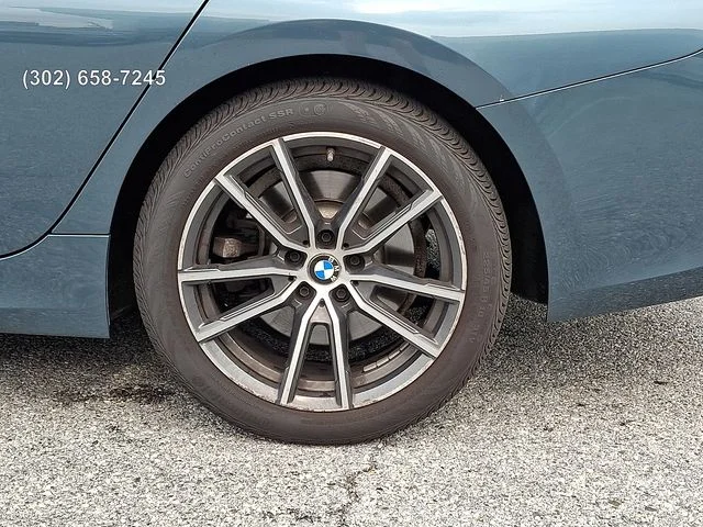 Used 2021 Blue Ridge Mountain Metallic BMW 330i xDrive image 8
