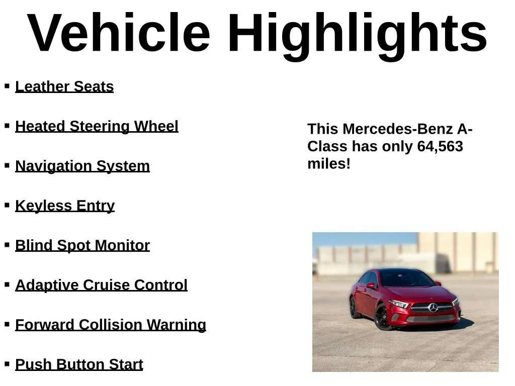 Used 2021 Red Mercedes-Benz A 220 image 11