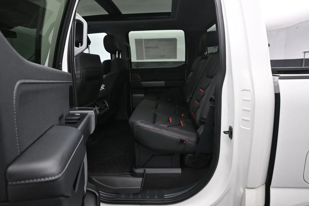 New 2026 Star White Metallic Tri-Coat Ford Lariat image 21