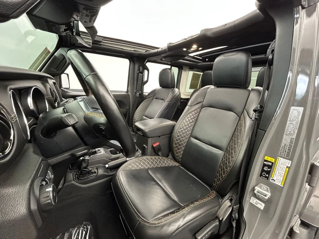 Used 2022 Sting-Gray Clearcoat Jeep Unlimited Sahara High Altitude image 9