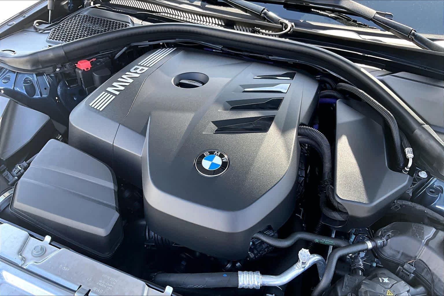 Used 2025 Arctic Race Blue Metallic BMW 330i image 30