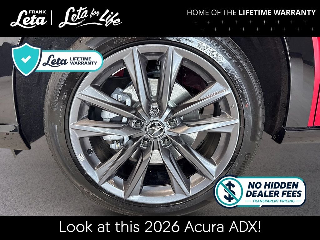 New 2026 Milano Red Acura w/A-Spec Package image 13