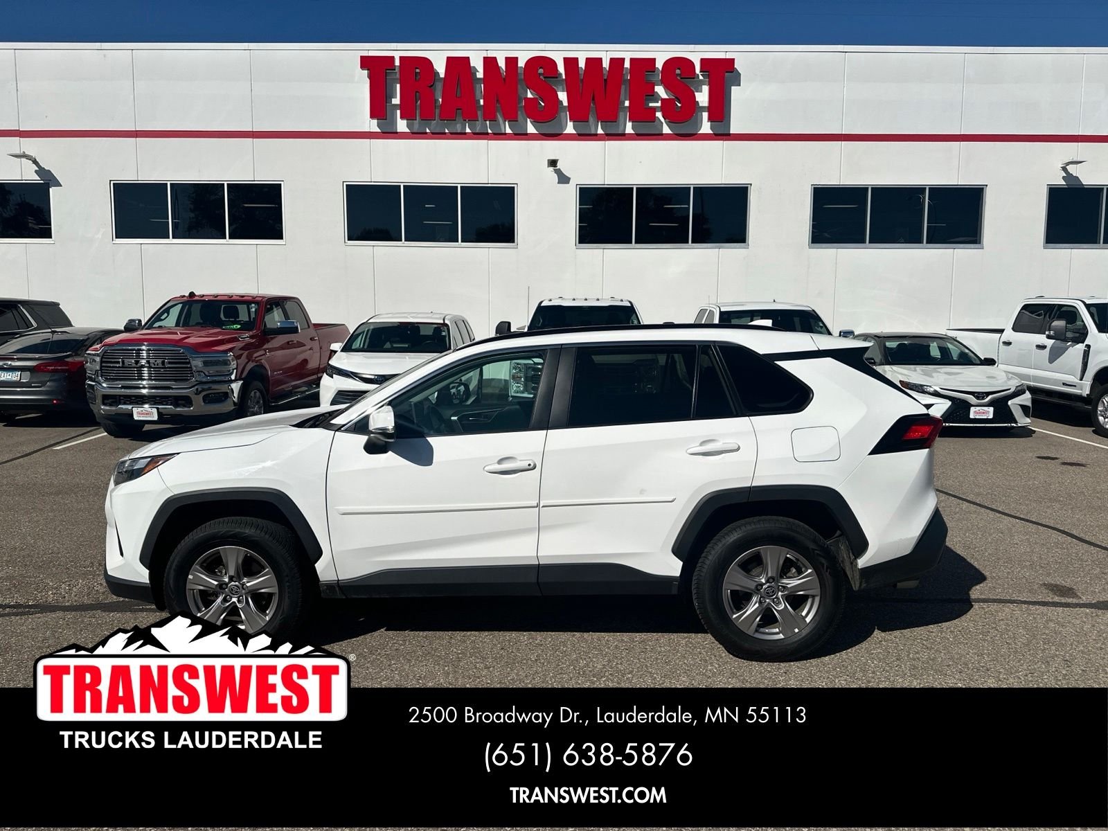 Used 2023 Toyota RAV4 XLE with VIN 2T3P1RFV1PC325802 for sale in Minneapolis, Minnesota