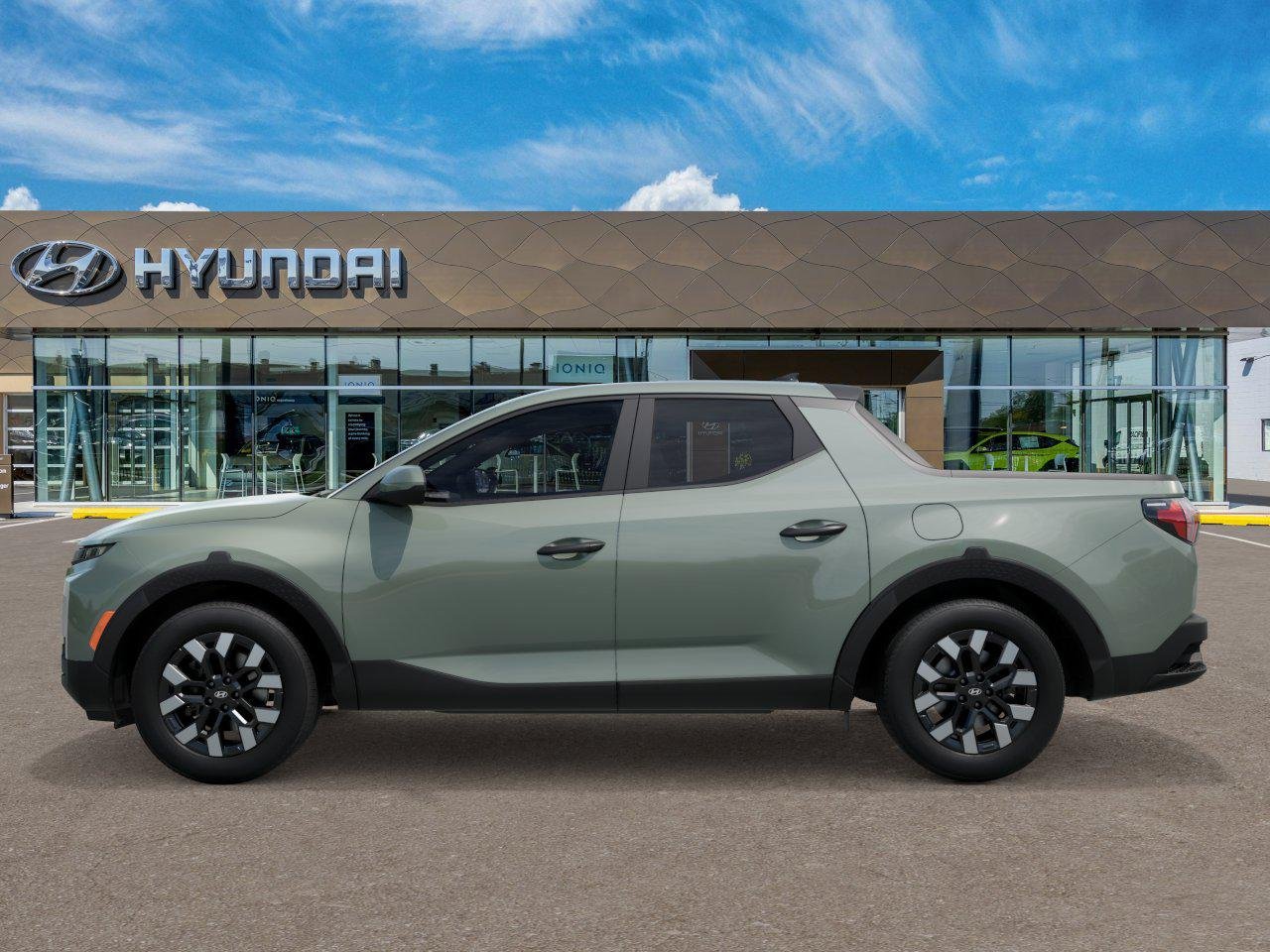 New 2027 Green Hyundai SE FWD image 3