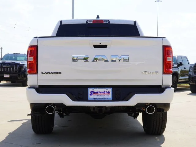 New 2027 Bright White Clear-Coat Exterior Paint RAM Laramie image 4