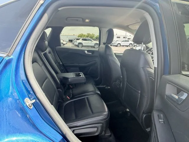 Used 2022 Blue Ford Titanium image 16