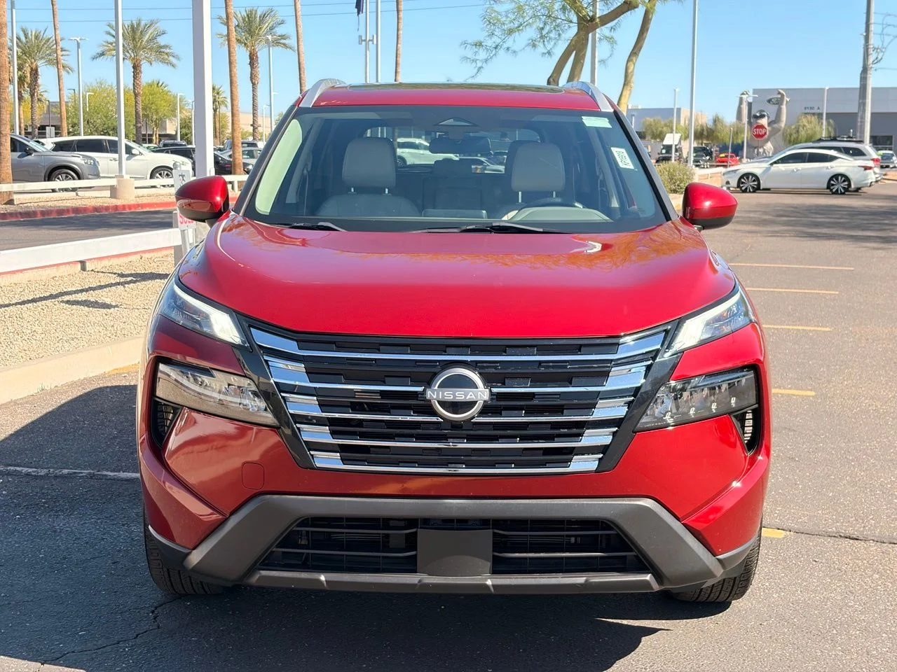 Used 2024 Scarlet Ember Tintcoat Nissan SV image 8
