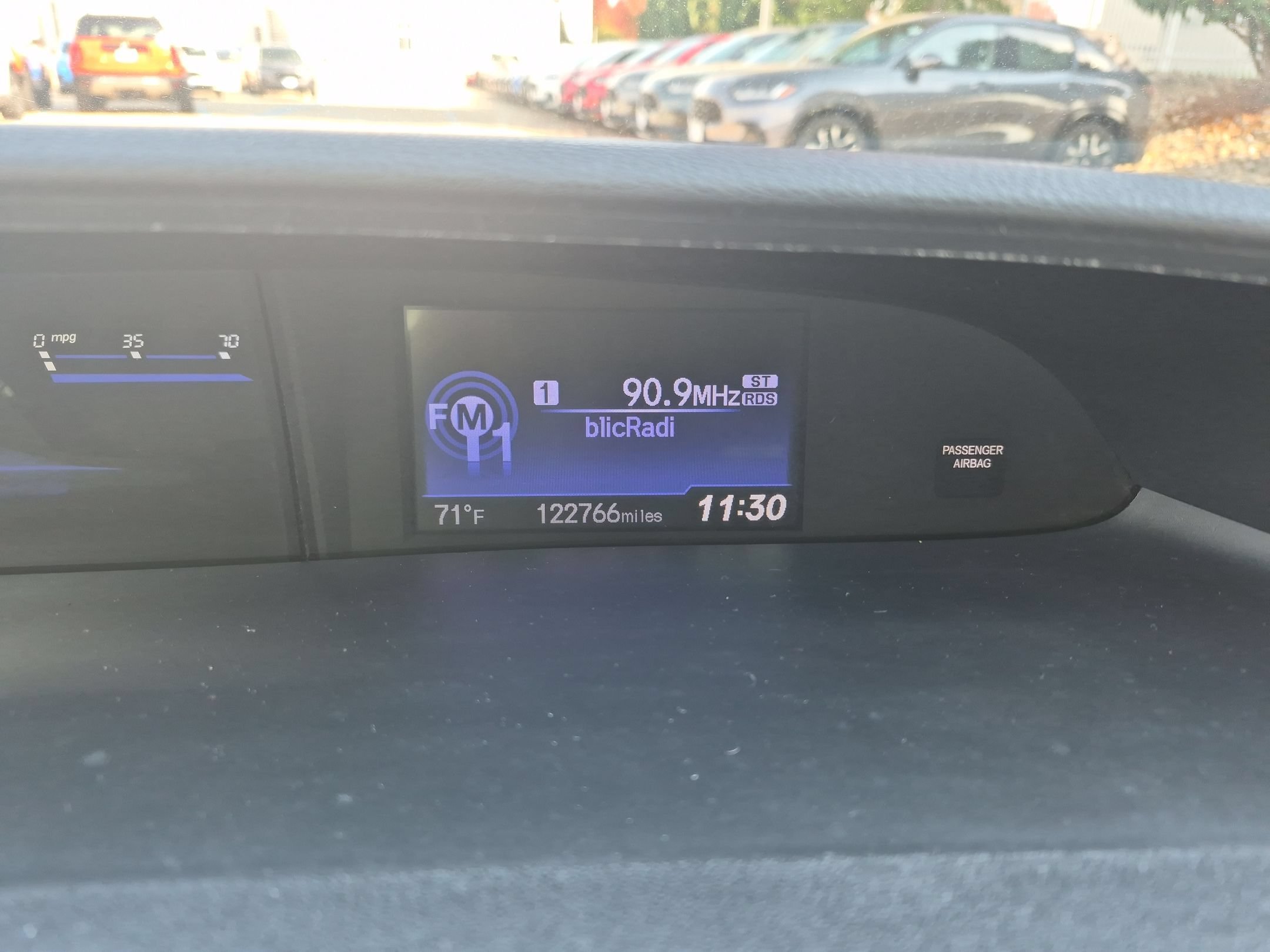 Used 2015 Dyno Blue Pearl Honda LX Sedan image 16