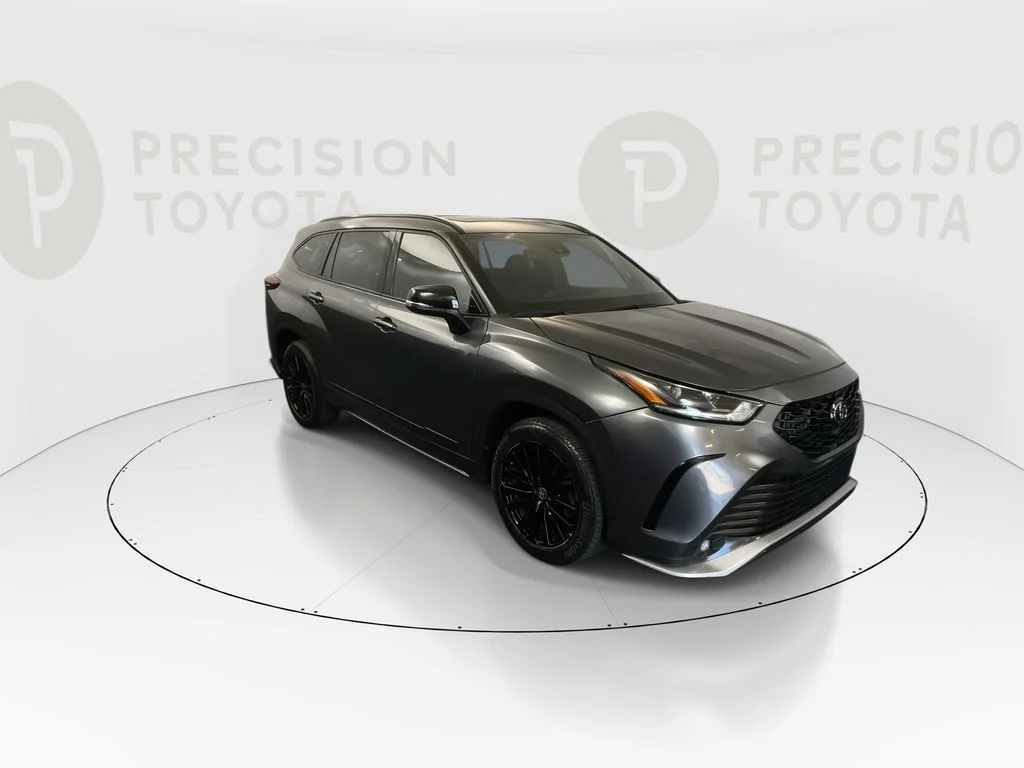 Used 2023 Magnetic Gray Metallic Toyota XSE image 3