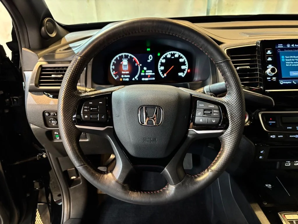 Certified Used 2025 Crystal Black Pearl Honda AWD BLACK EDITION image 11