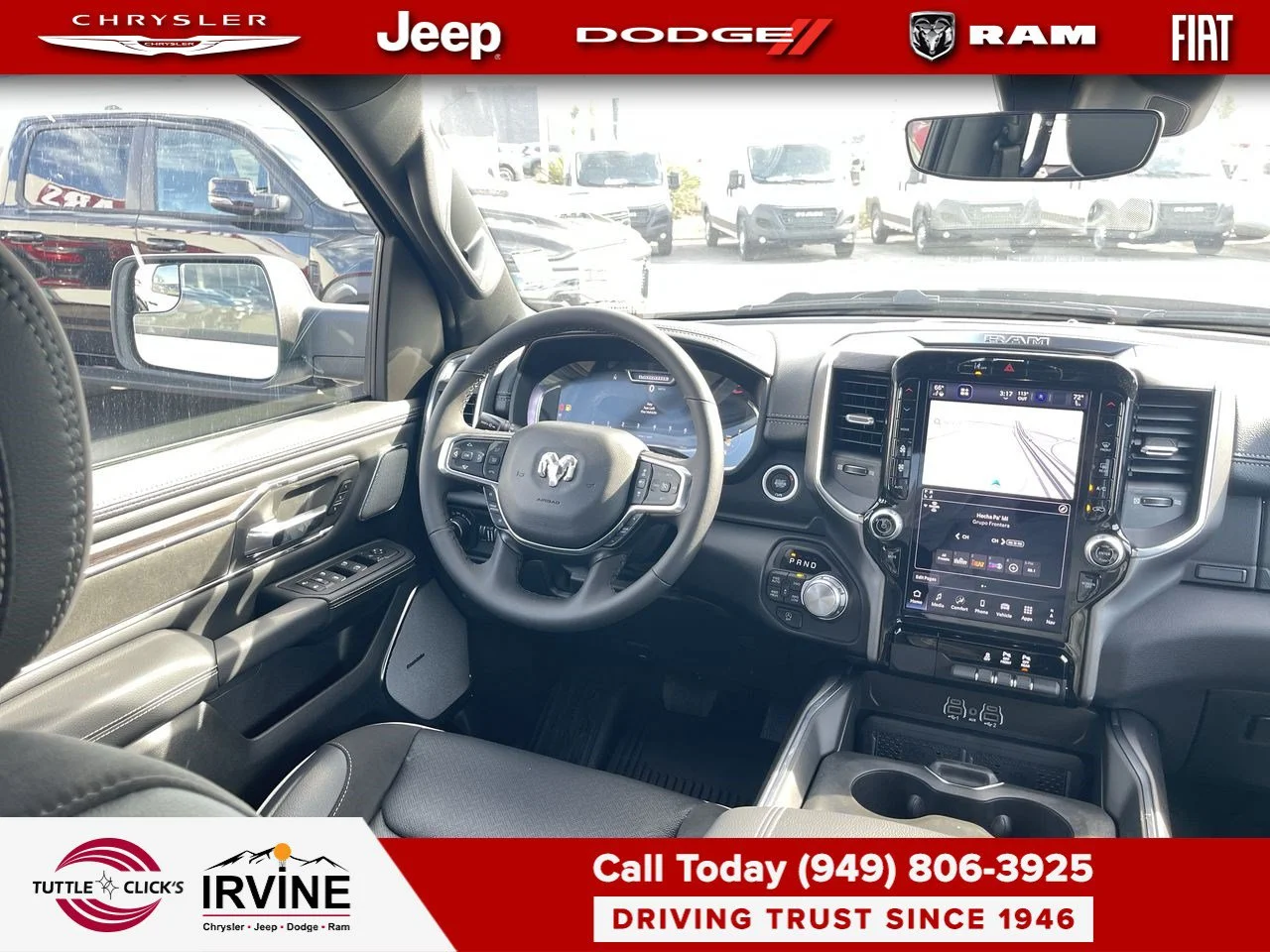 New 2027 Ivory White Tri-Coat Pearl-Coat Exterior Paint RAM Laramie image 7