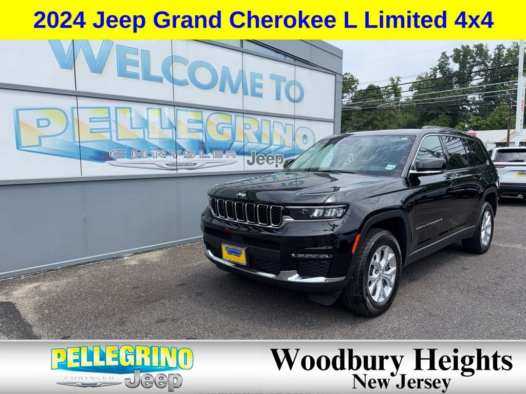 Certified Used 2024 Black Jeep Limited image 1