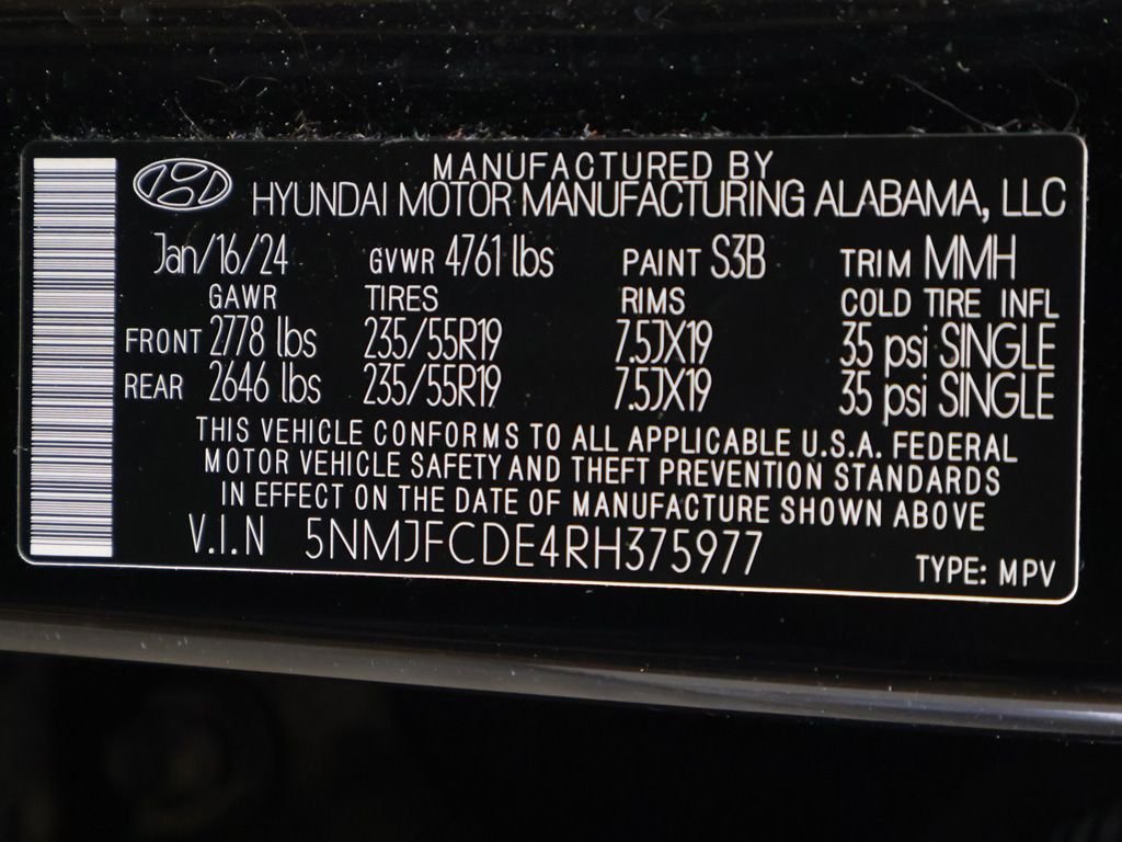 Certified Used 2024 Black Hyundai SEL image 46