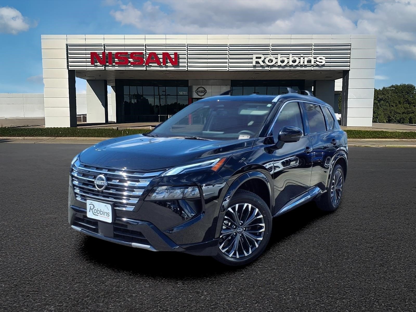 2026 Nissan Rogue Platinum Black at Robbins Nissan