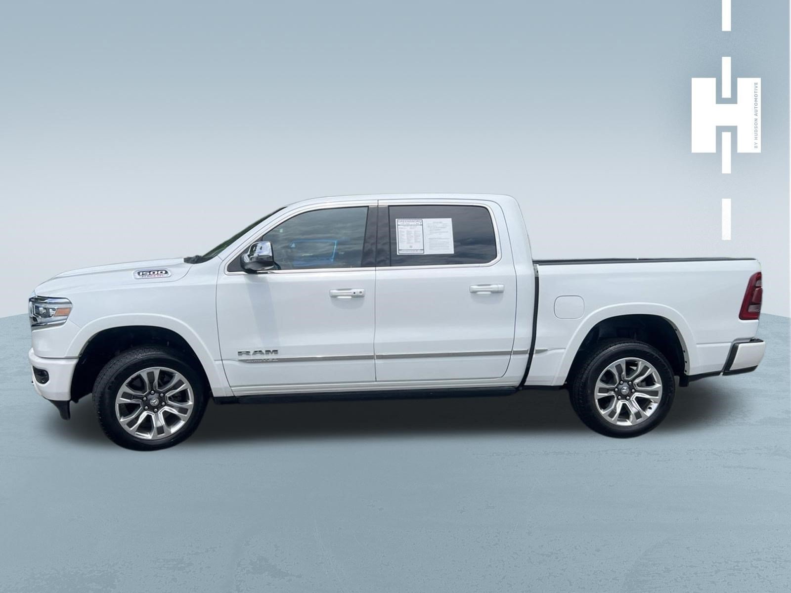 Used 2023 Ivory White Tri-Coat Pearlcoat Ram Limited image 2
