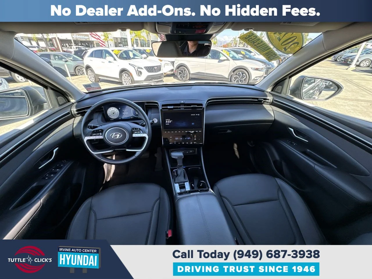 Used 2024 HAMPTON GRAY HYUNDAI SEL image 2