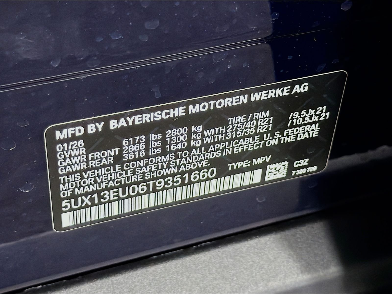 New 2026 Tanzanite Blue II Metallic BMW sDrive40i image 34