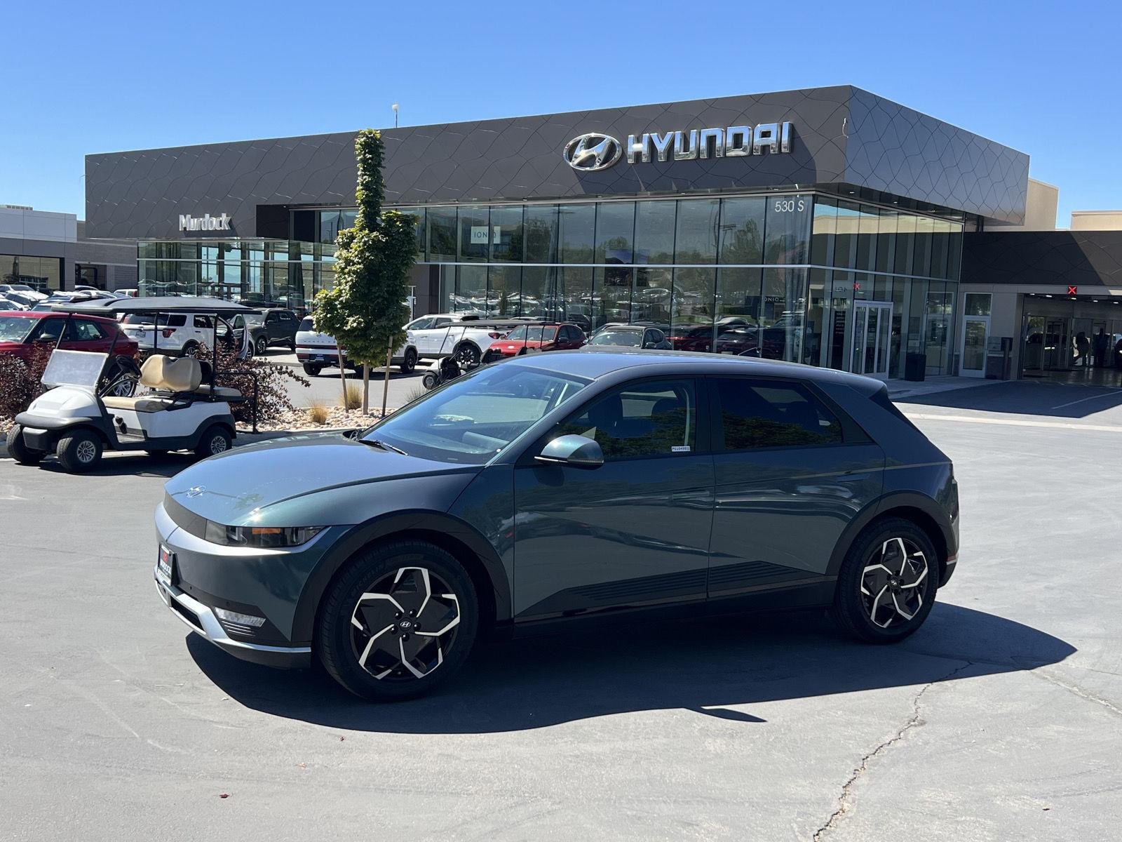 Certified Used 2024 Digital Teal Hyundai SEL image 1
