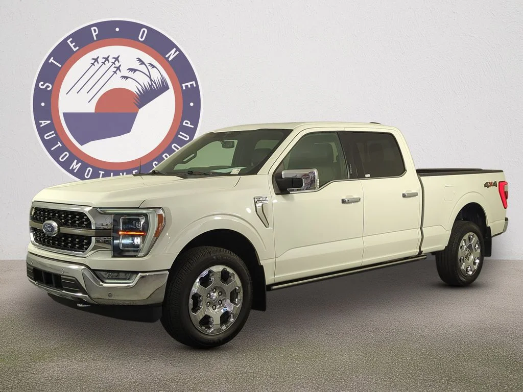 Used 2022 White Ford King Ranch image 1