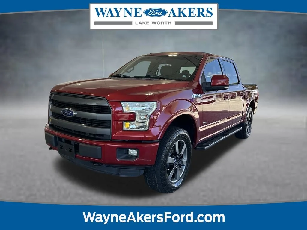 Used 2016 Ruby Red Metallic Ford Lariat image 1