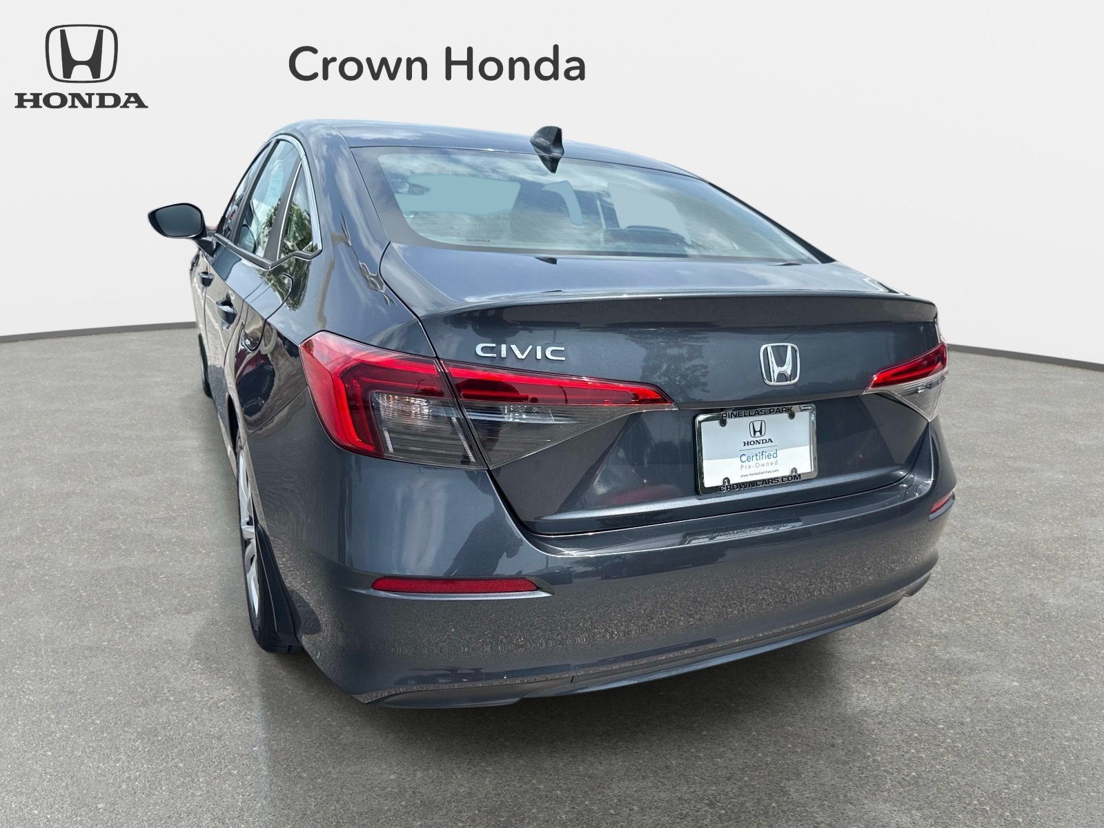 Used 2023 Meteorite Gray Metallic Honda LX image 8