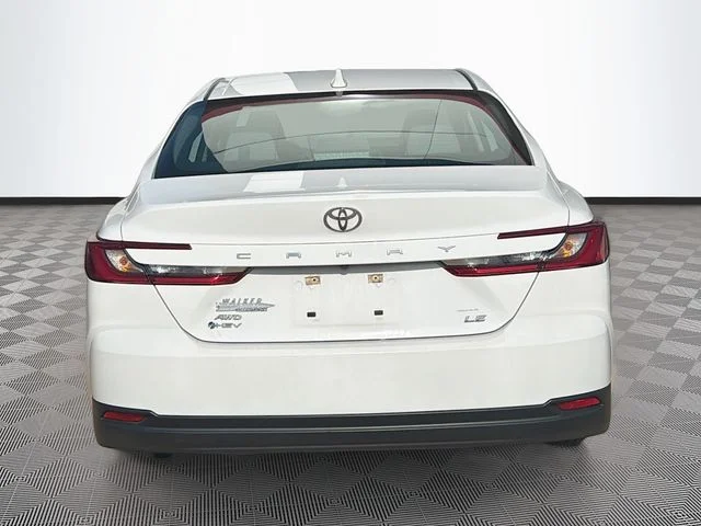 Used 2025 White Toyota LE image 2