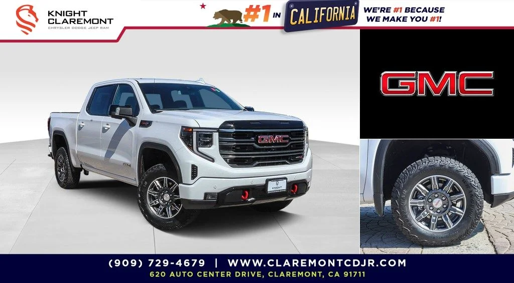 Used 2025 White GMC AT4 image 1