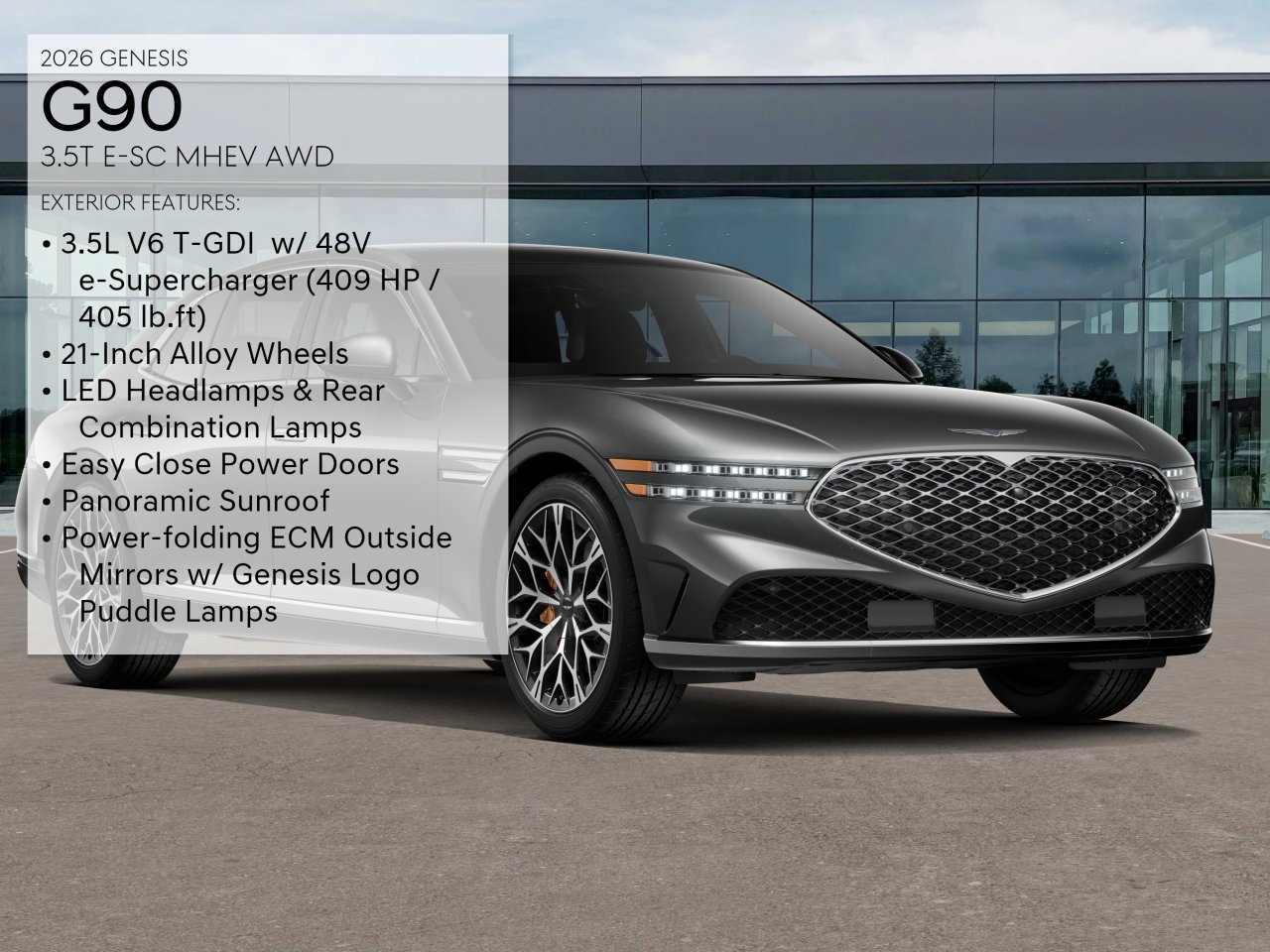 New 2026 Makalu Gray Genesis 3.5T E-SC MHEV image 3