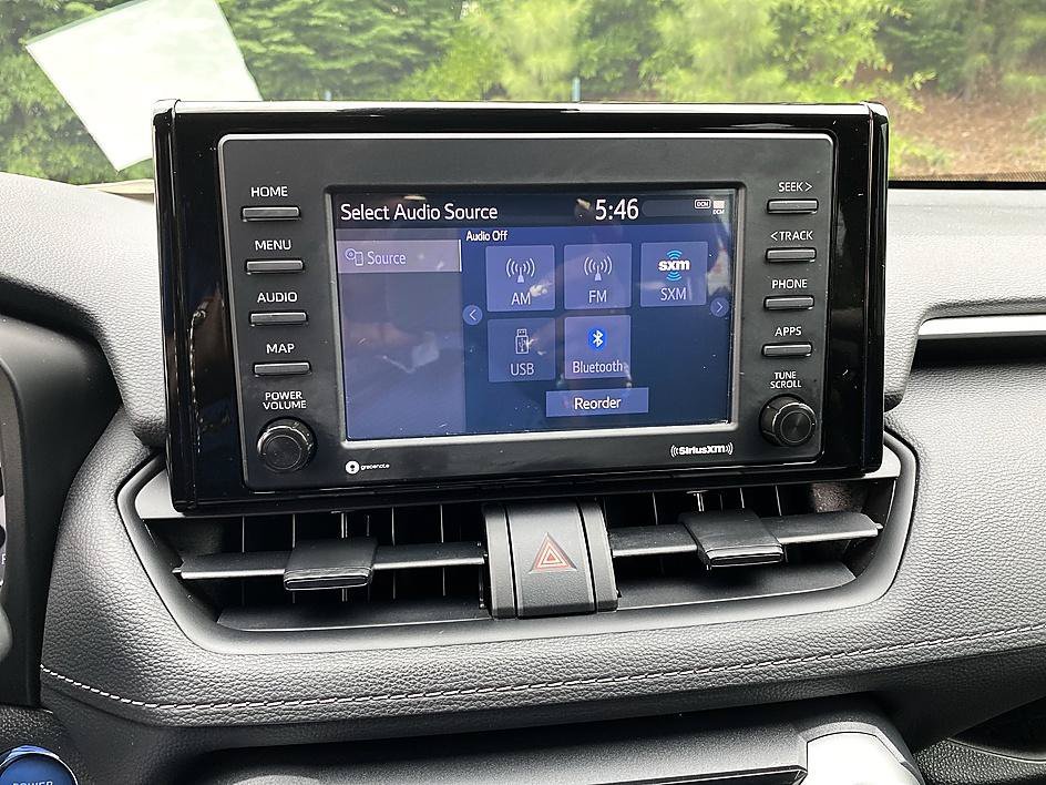 Used 2022 Silver Sky Metallic Toyota Hybrid XLE image 17