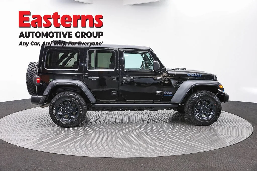 Used 2023 Black Jeep Willys 4xe image 4