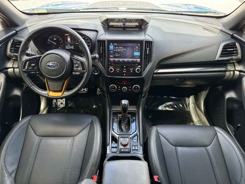 Used 2022 Blue Subaru Wilderness image 19