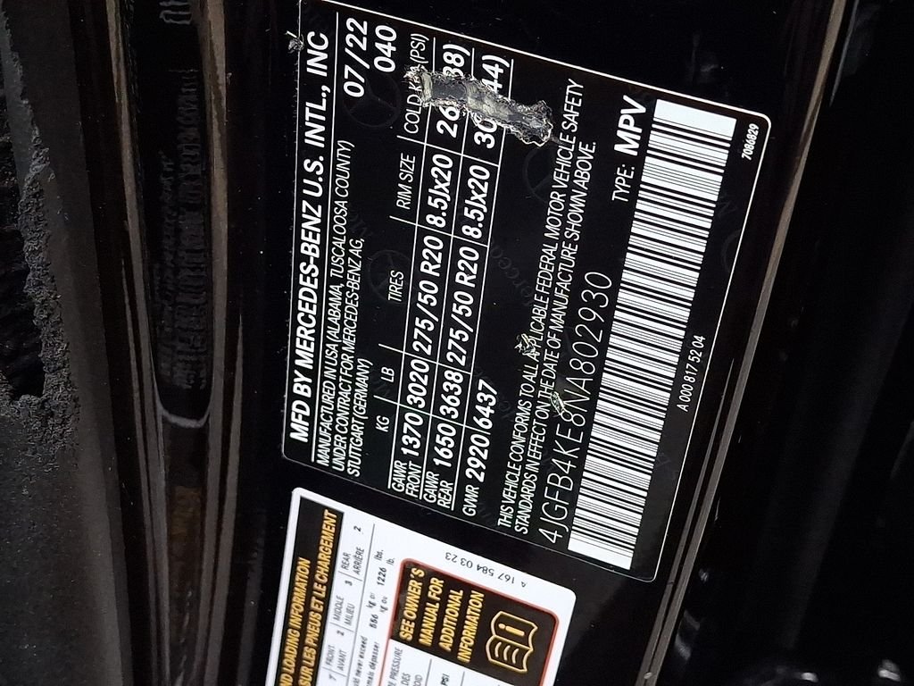 Used 2022 Black Mercedes-Benz GLE 350 image 28