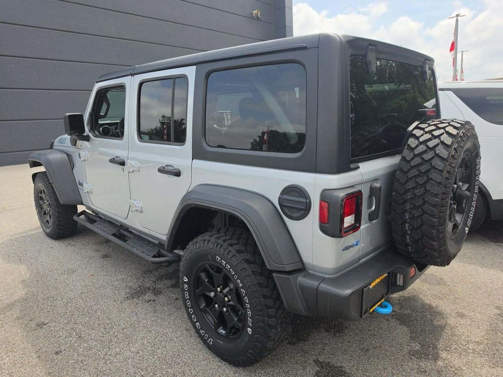 Used 2023 Silver Jeep Willys 4xe image 4