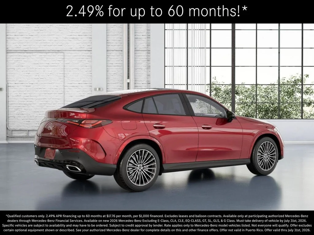 New 2026 MANUFAKTUR Patagonia Red Metallic Mercedes-Benz GLC 300 image 20