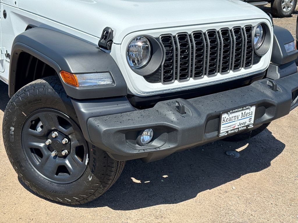 New 2026 Bright White Clear-Coat Exterior Paint Jeep Sport image 6