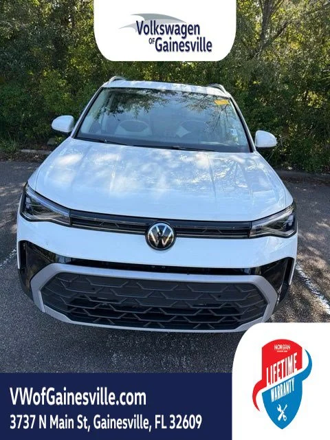 Certified Used 2025 Pure White Volkswagen SE image 2