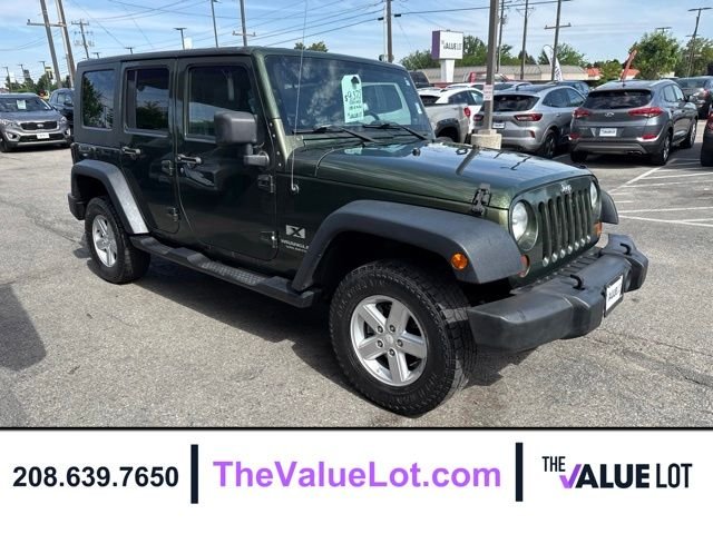 Used 2007 Green Jeep Unlimited X image 2