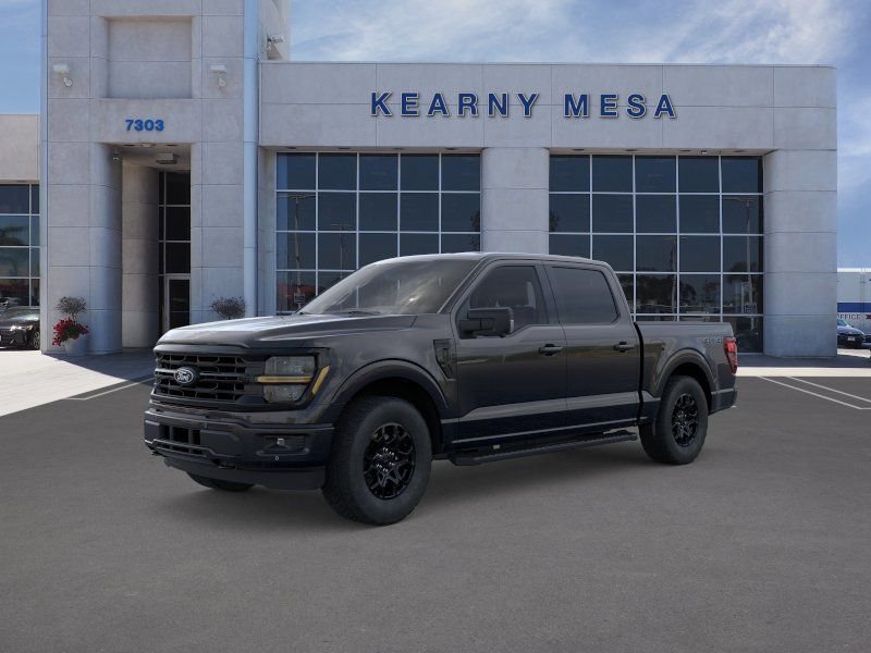 New 2026 Agate Black Metallic Ford XLT image 1