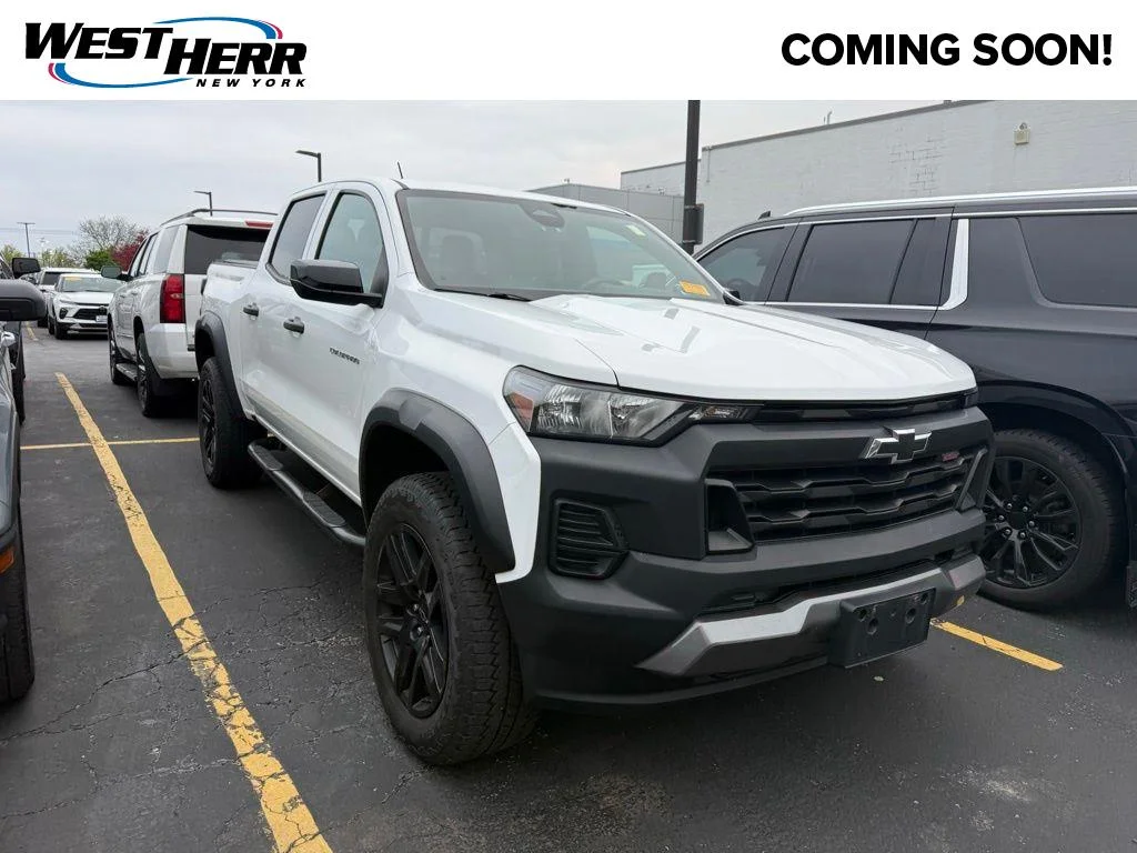 Used 2023 Summit White Chevrolet Trail Boss image 1