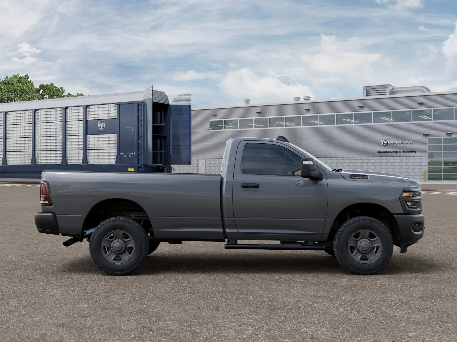 New 2026 Ceramic Gray Clear-Coat Exterior Paint RAM TRADESMAN image 12