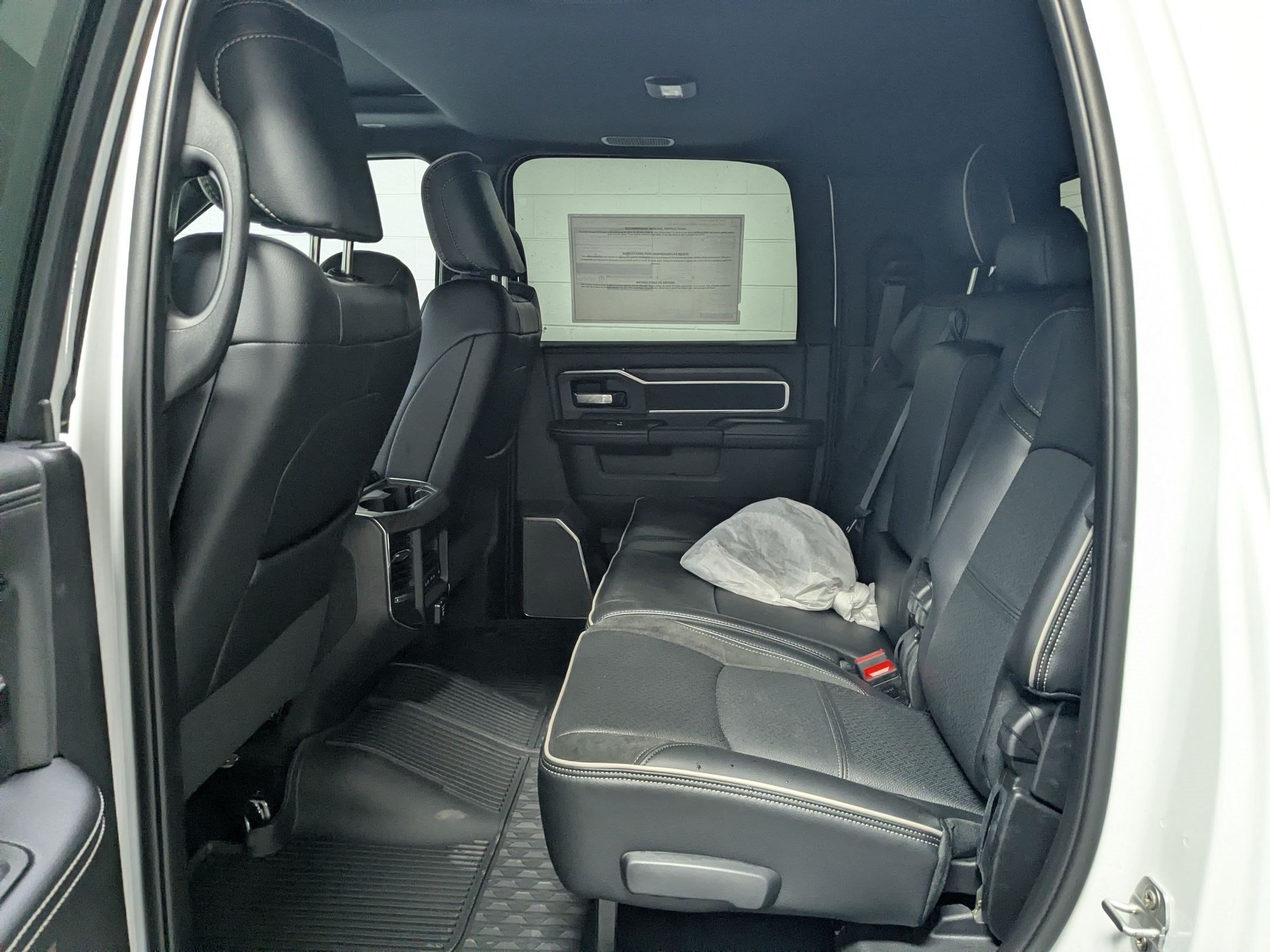 New 2026 Bright White Clear-Coat Exterior Paint RAM Laramie image 16