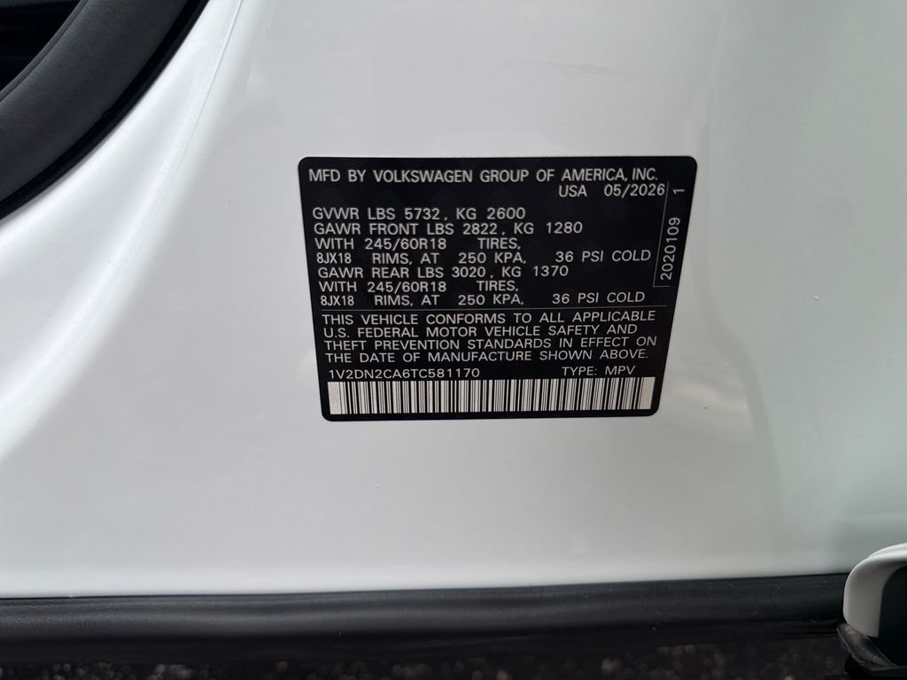 New 2026  Volkswagen 2.0T SE image 28